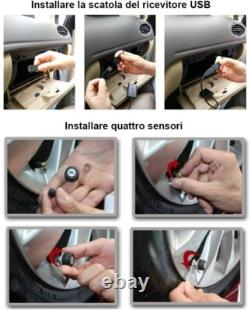 TPMS Tyre Pressure Monitoring Sensors System Specified For ATOTO Android Series