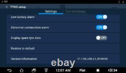 TPMS Tyre Pressure Monitoring Sensors System Specified For ATOTO Android Series