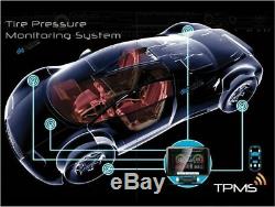 -TPMS Tyre Pressure Monitoring System Car Caravan 4 Internal Tire Sensors 12v24v