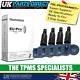 Tpms Tyre Pressure Sensors For Mazda Mx-5 (nd) (22-23) Set Of 4 Black Stem