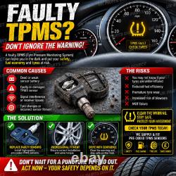TPMS Tyre Pressure Sensors for McLaren 650S (14-17) SET OF 4 BLACK CODED