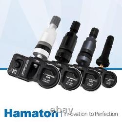 TPMS Tyre Pressure Sensors for Mercedes X Class (17-26) SET OF 4 BLACK STEM
