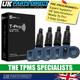 Tpms Tyre Pressure Sensors For Porsche 911 (991) (12-15) Set Of 4 Black Stem