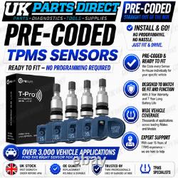 TPMS Tyre Pressure Sensors for VW Transporter T7 (24-26) SET OF 4 PRE-CODED