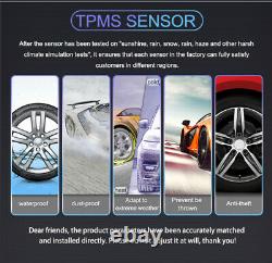 TPMS Tyre Temperature Pressure Monitor System 6 Sensors + Repeater fit Truck Van