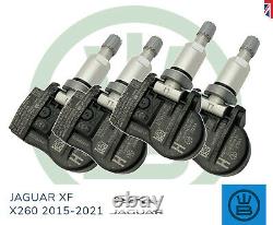 TPMS tyre pressure valve sensor genuine JAGUAR X260 XF alloy wheels 2015-2021