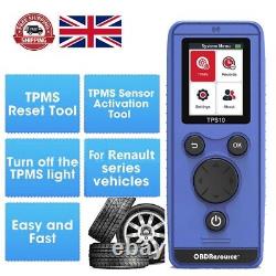 TPS10 TPMS Tire Pressure For Renault Auto Car Monitor Sensor Relearn Reset Tool