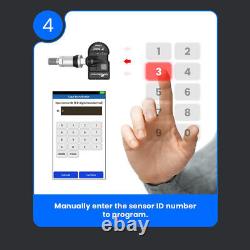 TPS30 Universal TPMS Programming Tool TPMS OBDII Relearn Diagnostic + 4 Sensors