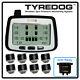 Tyredog Tpms With 8 Cap Sensor Tire Pressure Monitor For Rv, Trucks And Dullies