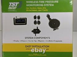 Tire Pressure Monitoring Sensor System TST-507-FT-4-C System with Color Display