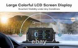 Tire Pressure Monitoring System Cordless Solar Charging RV TPMS Tire Pressure De