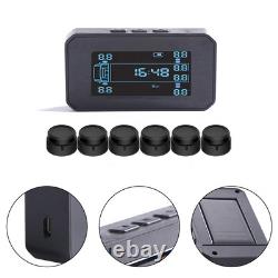 Tire Pressure Monitoring System Featuring 8 Bar Capacity and Solar Power