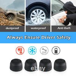 Tire Pressure Monitoring System Wireless TPMS with 10 Sensors for RV Trailer Truck