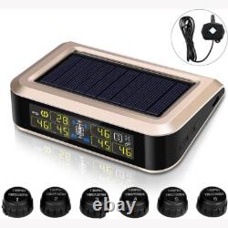 Tire Pressure Monitoring System for RV Trailer Truck TPMS Sensors with Repeater