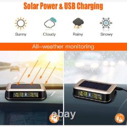 Tire Pressure Monitoring System for RV Trailer Truck TPMS Sensors with Repeater