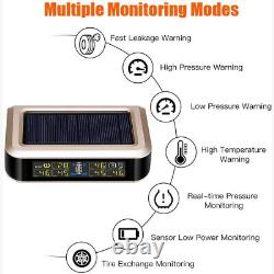Tire Pressure Monitoring System for RV Trailer Truck TPMS Sensors with Repeater