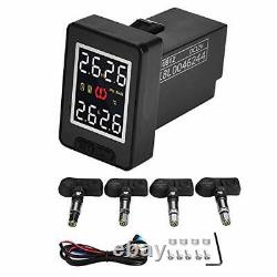 Tire Pressure Sensor, Car Tire Pressure Monitor System TPMS with 4 Internal