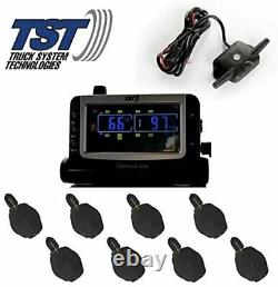 Truck Systems Technology TST 507 Tire Pressure Monitor with 8 Flow-Thru Sensors