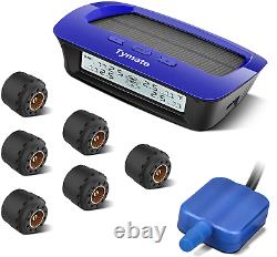 Tymate Tire Pressure Monitoring System For Rv Trailer Solar Charge, 5 Alarm Mo