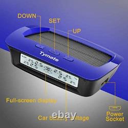 Tymate Tire Pressure Monitoring System For Rv Trailer Solar Charge, 5 Alarm Mo