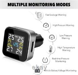 Tymate Tire Pressure Monitoring System-Full-Color Screen Design, 6 Alarm Modes