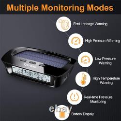 Tymate Tire Pressure Monitoring System-Solar Charge, 5 Alarm Modes, Auto BckLght