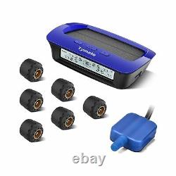 Tymate Tire Pressure Monitoring System for RV Trailer Solar Charge, 5 Alarm