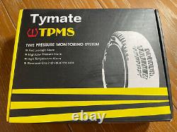 Tymate Tpms Wireless Tire Pressure Monitoring System 6pcs External Sensors NEW