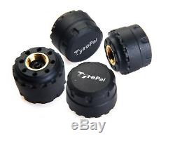 TyrePal Solar Colour Car/Van Tyre Pressure Monitoring System with 4 sensors TPMS