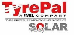 TyrePal Solar Colour Car/Van Tyre Pressure Monitoring System with 4 sensors TPMS