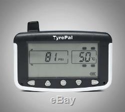 TyrePal TC215/B Tyre Pressure Monitoring System TPMS with 2 Sensors for Caravans