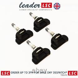 Tyre Pressure Monitor Sensors x4 ORIGINAL VAUXHALL Astra Zafira NEW 13598775