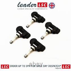 Tyre Pressure Monitor Sensors x4 ORIGINAL VAUXHALL Astra Zafira NEW 13598775