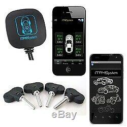 #Tyre Tire Pressure Monitor System Bluetooth TPMS Car Motorcycle Android iPhone