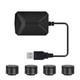 Usb Tyre Pressure Monitoring Sensors System Tpms Apk App Usb 4 Car Sensors