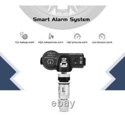 USB Tyre Pressure Monitoring Sensors System TPMS APK App USB 4 Car Sensors