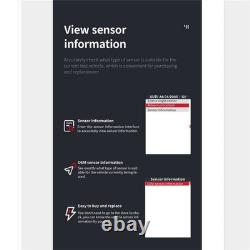 Universal TPMS Relearn Tool Auto Tire Pressure Sensor Activate Reset Tool
