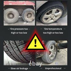 Universal TPMS Wireless Solar Tire Pressure Monitoring System 8 External Sensors