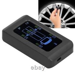 Universal Tire Pressure Monitor Solar USB Charging 0-8.5bar 122PSI Truck TPMS