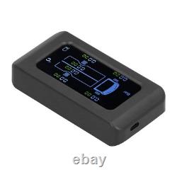 Universal Tire Pressure Monitor Solar USB Charging 0-8.5bar 122PSI Truck TPMS