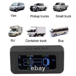 Universal Tire Pressure Monitor Solar USB Charging 0-8.5bar 122PSI Truck TPMS