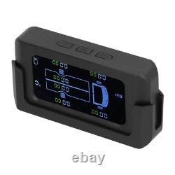 Universal Tire Pressure Monitor Solar USB Charging 0-8.5bar 122PSI Truck TPMS