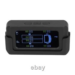 Universal Tire Pressure Monitor Solar USB Charging 0-8.5bar 122PSI Truck TPMS