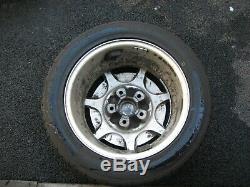 Vintage 1989 Porsche 928s4 Wheels+tyres. Very Rare Tyre Pressure Monitoring