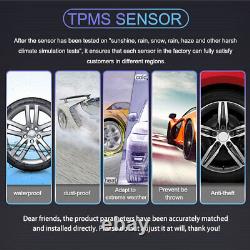Wireless LCD TPMS Tire Pressure Monitoring System Fits RV + 22 External Sensors