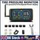 Wireless Solar Tpms Lcd Car Tire Pressure Monitoring System 6 External Sensors