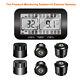 Wireless Tpms Lcd Tire Pressure Monitoring System Fits Rv With 10 External Sensors