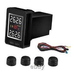 Wireless TPMS Tire Pressure Monitoring System with LCD Display Embedded Mon H4L5