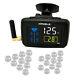 Wireless Tpms Truck Trailer Tire Pressure Monitoring System, 22 Tires Black