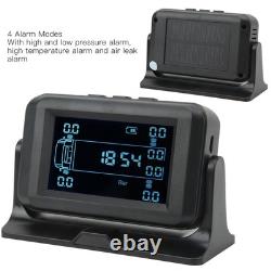 Wireless Tire Pressure Monitoring System & 10 Sensors 15bar Solar Charging 4